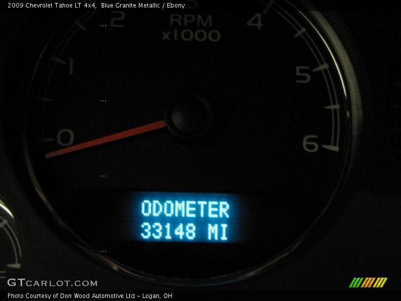Blue Granite Metallic / Ebony 2009 Chevrolet Tahoe LT 4x4