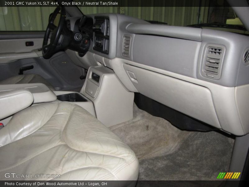 Onyx Black / Neutral Tan/Shale 2001 GMC Yukon XL SLT 4x4