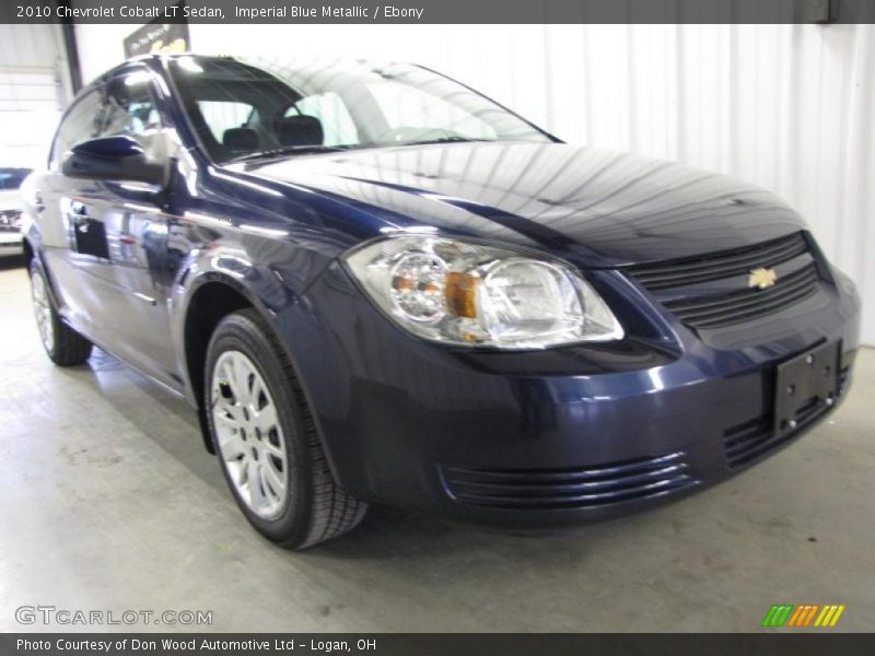 Imperial Blue Metallic / Ebony 2010 Chevrolet Cobalt LT Sedan