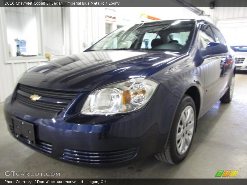 Imperial Blue Metallic / Ebony 2010 Chevrolet Cobalt LT Sedan