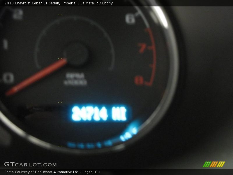 Imperial Blue Metallic / Ebony 2010 Chevrolet Cobalt LT Sedan