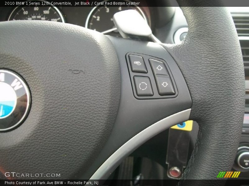 Controls of 2010 1 Series 128i Convertible