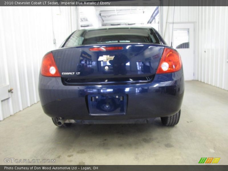 Imperial Blue Metallic / Ebony 2010 Chevrolet Cobalt LT Sedan
