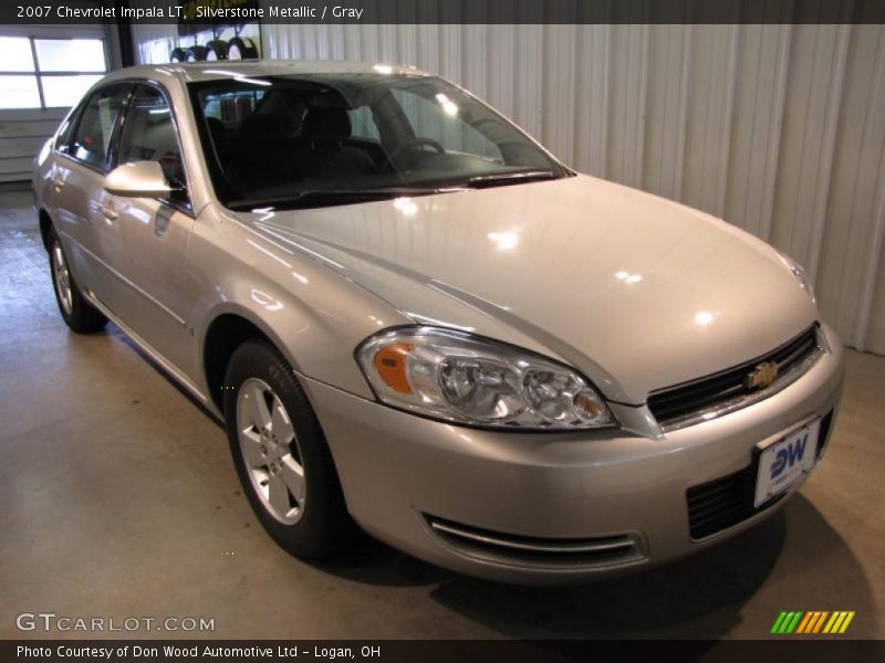 Silverstone Metallic / Gray 2007 Chevrolet Impala LT