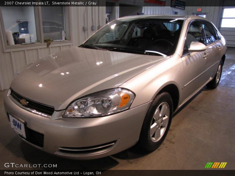 Silverstone Metallic / Gray 2007 Chevrolet Impala LT