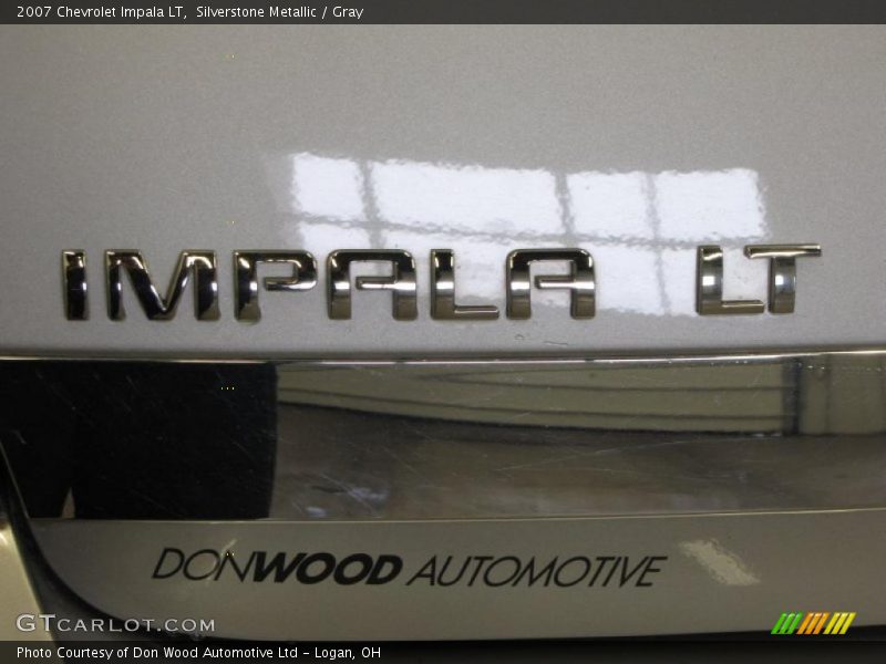 Silverstone Metallic / Gray 2007 Chevrolet Impala LT
