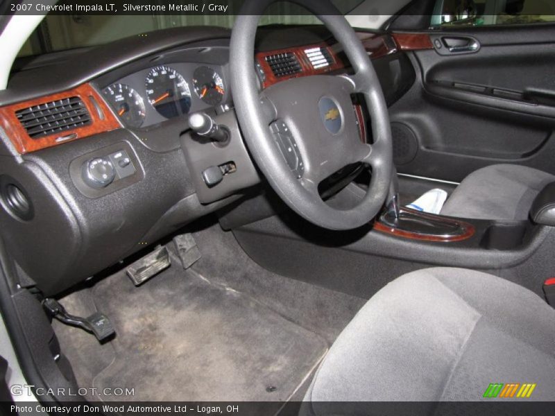 Silverstone Metallic / Gray 2007 Chevrolet Impala LT