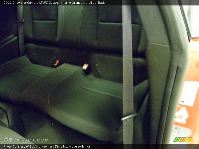 Inferno Orange Metallic / Black 2011 Chevrolet Camaro LT/RS Coupe