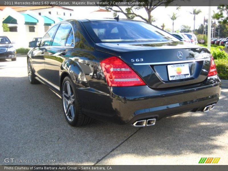  2011 S 63 AMG Sedan Majestic Black Metallic