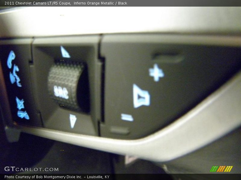 Inferno Orange Metallic / Black 2011 Chevrolet Camaro LT/RS Coupe