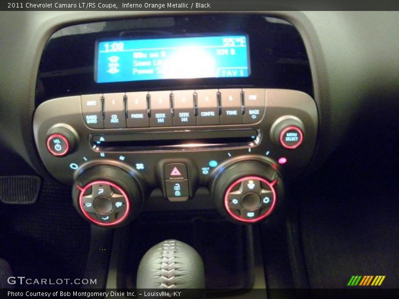 Inferno Orange Metallic / Black 2011 Chevrolet Camaro LT/RS Coupe