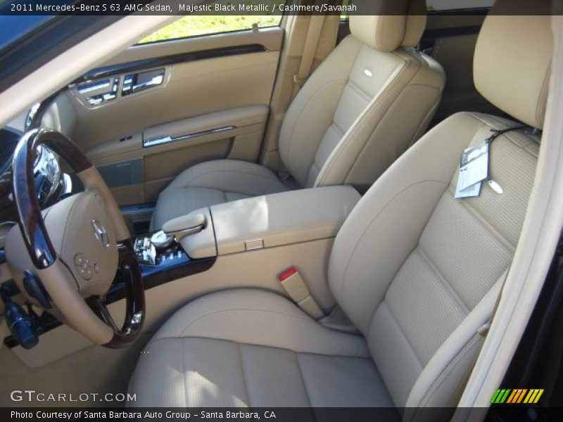  2011 S 63 AMG Sedan Cashmere/Savanah Interior