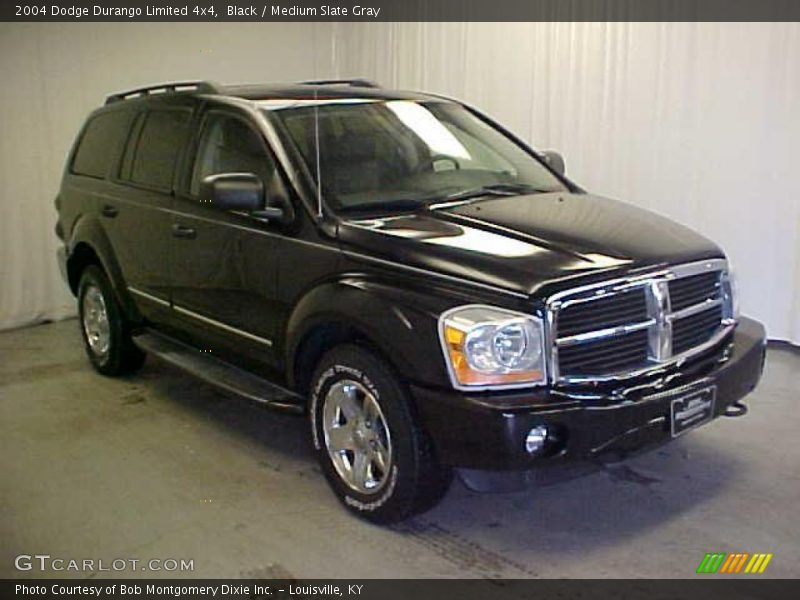 Black / Medium Slate Gray 2004 Dodge Durango Limited 4x4