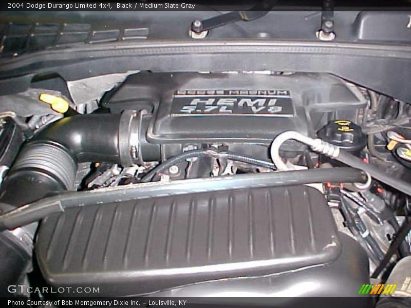Black / Medium Slate Gray 2004 Dodge Durango Limited 4x4