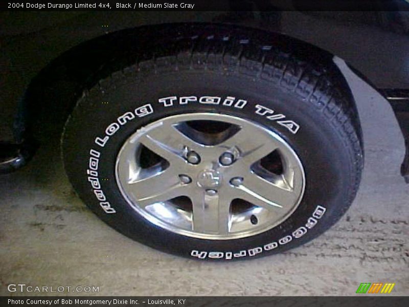 Black / Medium Slate Gray 2004 Dodge Durango Limited 4x4