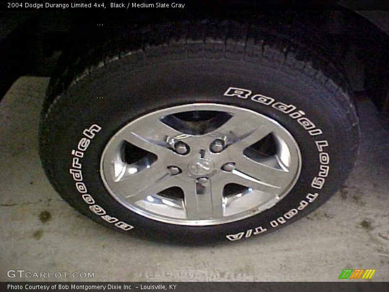Black / Medium Slate Gray 2004 Dodge Durango Limited 4x4