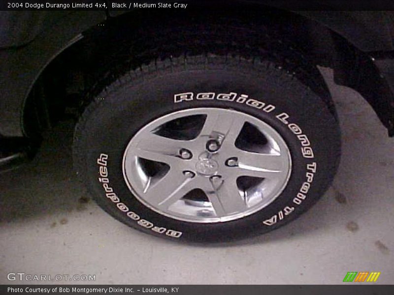 Black / Medium Slate Gray 2004 Dodge Durango Limited 4x4