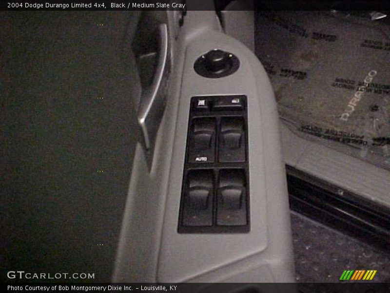 Black / Medium Slate Gray 2004 Dodge Durango Limited 4x4
