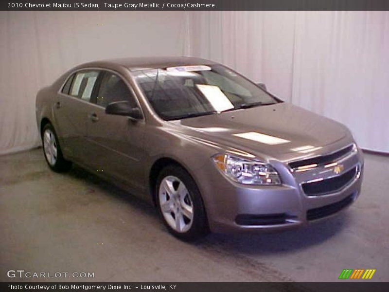 Taupe Gray Metallic / Cocoa/Cashmere 2010 Chevrolet Malibu LS Sedan