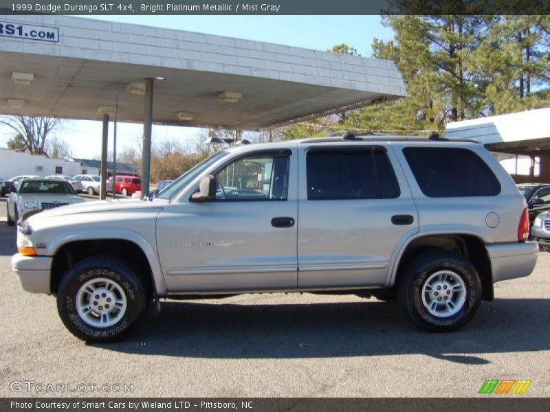 Bright Platinum Metallic / Mist Gray 1999 Dodge Durango SLT 4x4