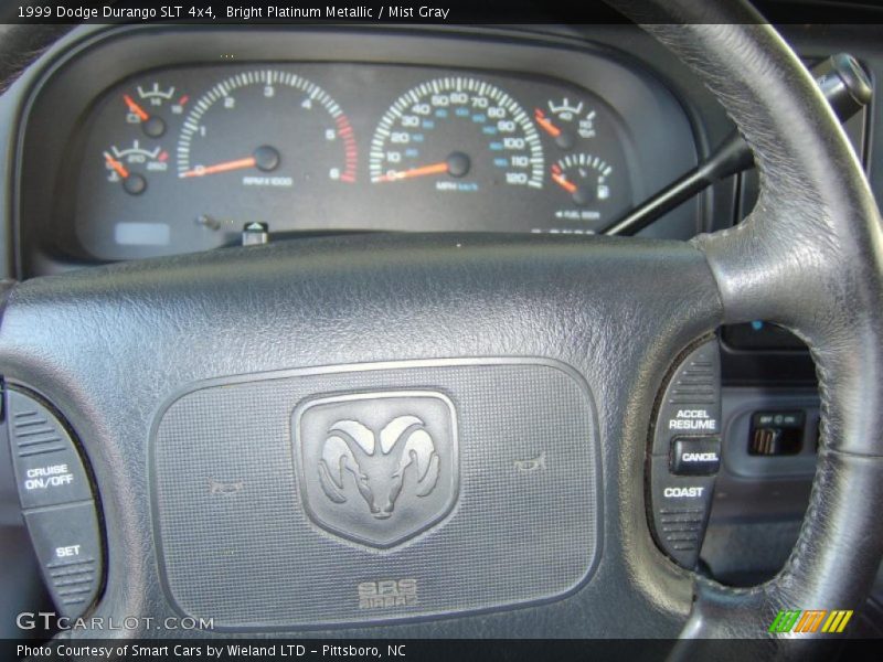 Bright Platinum Metallic / Mist Gray 1999 Dodge Durango SLT 4x4