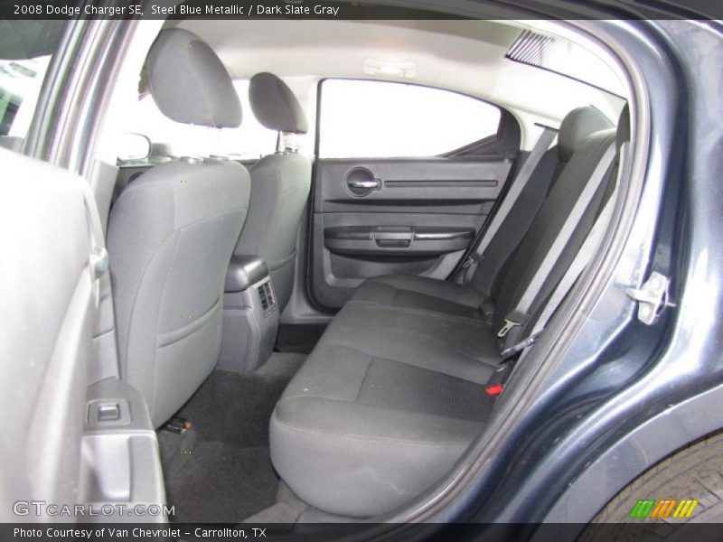 Steel Blue Metallic / Dark Slate Gray 2008 Dodge Charger SE