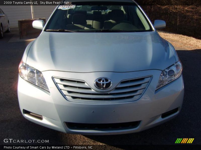Sky Blue Pearl / Ash 2009 Toyota Camry LE