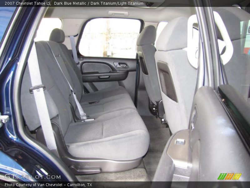 Dark Blue Metallic / Dark Titanium/Light Titanium 2007 Chevrolet Tahoe LS