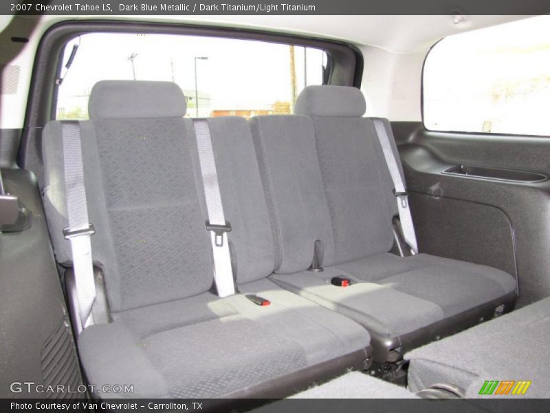 Dark Blue Metallic / Dark Titanium/Light Titanium 2007 Chevrolet Tahoe LS