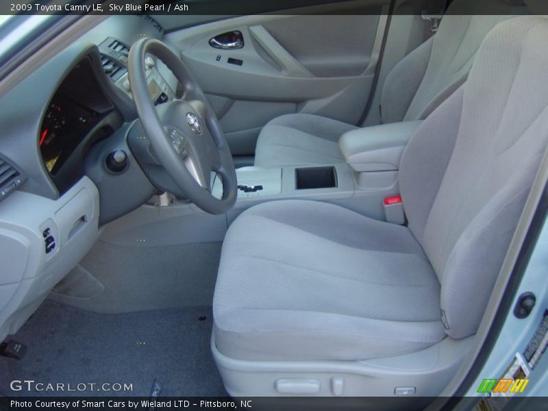 Sky Blue Pearl / Ash 2009 Toyota Camry LE