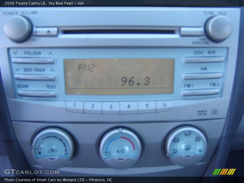 Sky Blue Pearl / Ash 2009 Toyota Camry LE