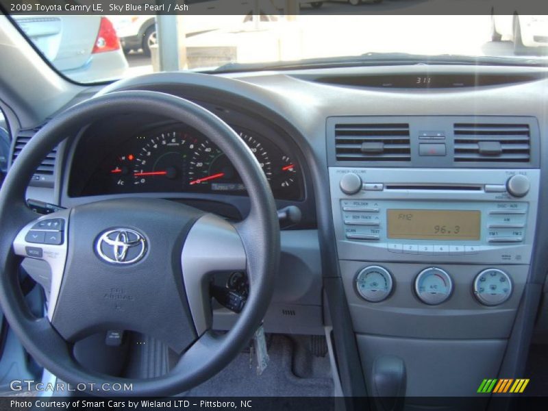 Sky Blue Pearl / Ash 2009 Toyota Camry LE