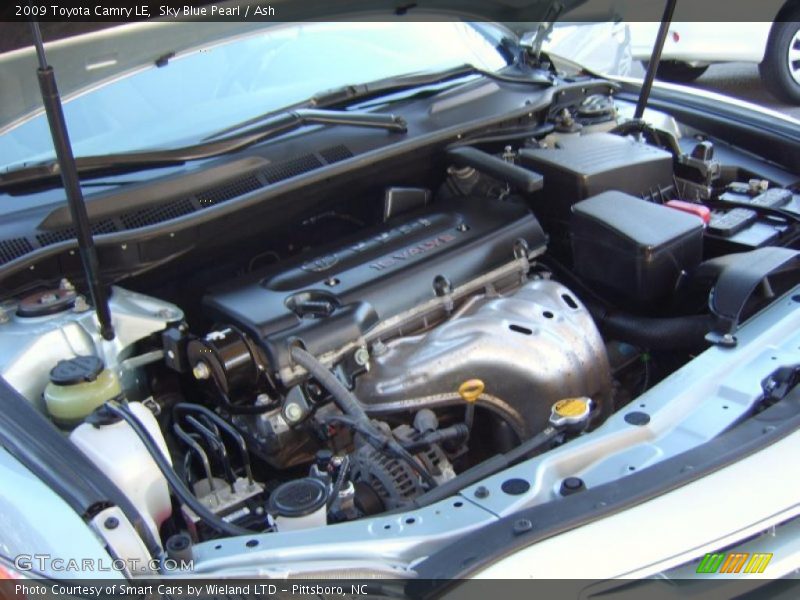 Sky Blue Pearl / Ash 2009 Toyota Camry LE