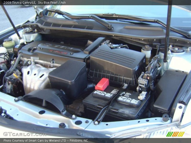 Sky Blue Pearl / Ash 2009 Toyota Camry LE