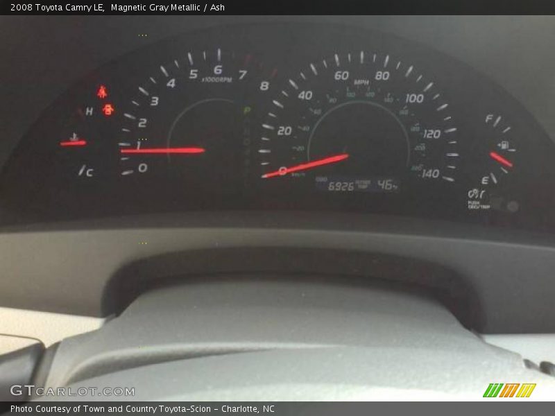 Magnetic Gray Metallic / Ash 2008 Toyota Camry LE