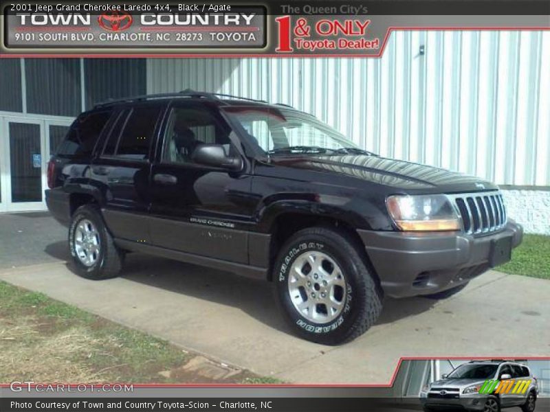 Black / Agate 2001 Jeep Grand Cherokee Laredo 4x4
