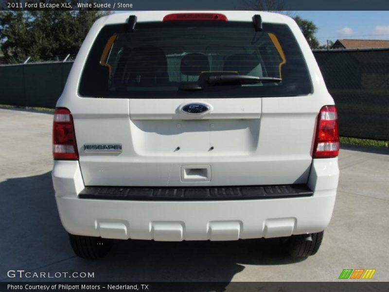White Suede / Stone 2011 Ford Escape XLS