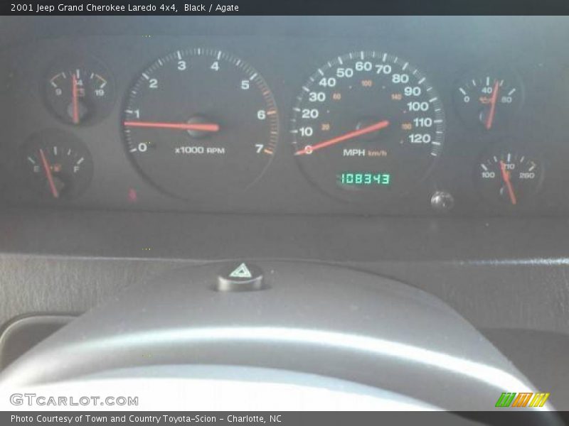 Black / Agate 2001 Jeep Grand Cherokee Laredo 4x4