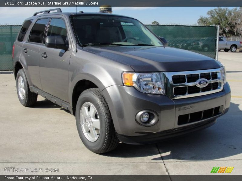 Sterling Grey Metallic / Stone 2011 Ford Escape XLT