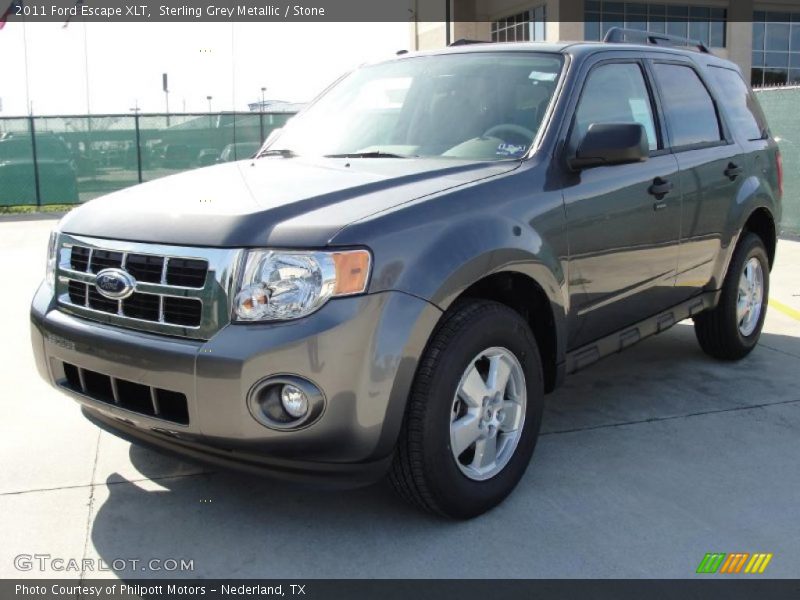 Sterling Grey Metallic / Stone 2011 Ford Escape XLT