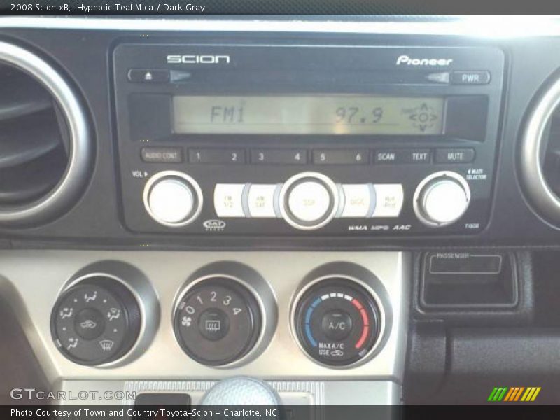 Hypnotic Teal Mica / Dark Gray 2008 Scion xB