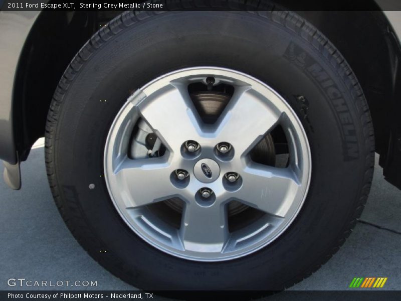 Sterling Grey Metallic / Stone 2011 Ford Escape XLT