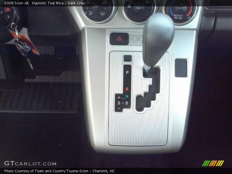 Hypnotic Teal Mica / Dark Gray 2008 Scion xB