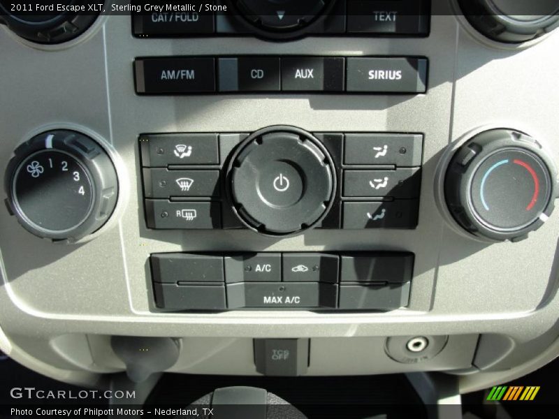 Sterling Grey Metallic / Stone 2011 Ford Escape XLT