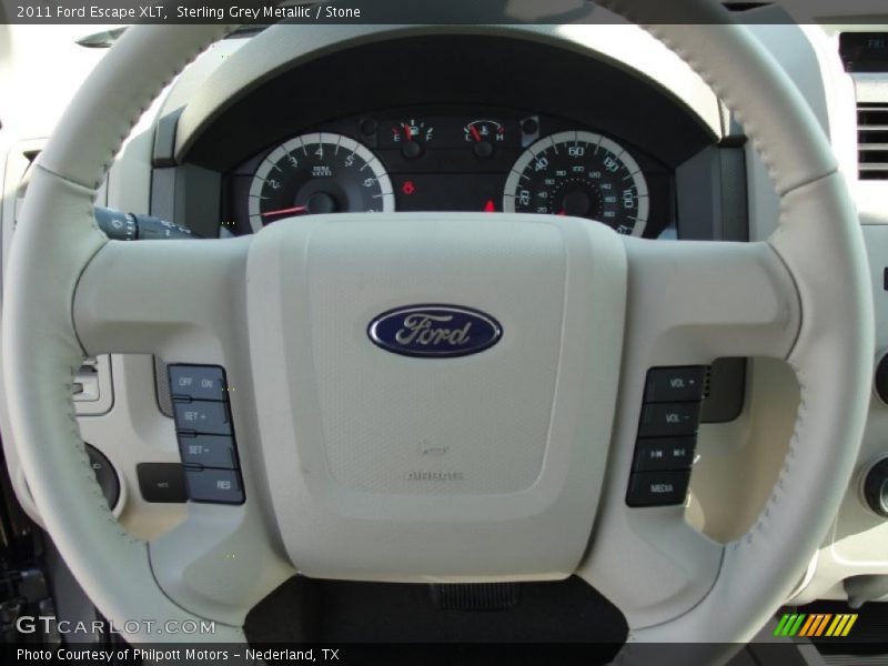 Sterling Grey Metallic / Stone 2011 Ford Escape XLT