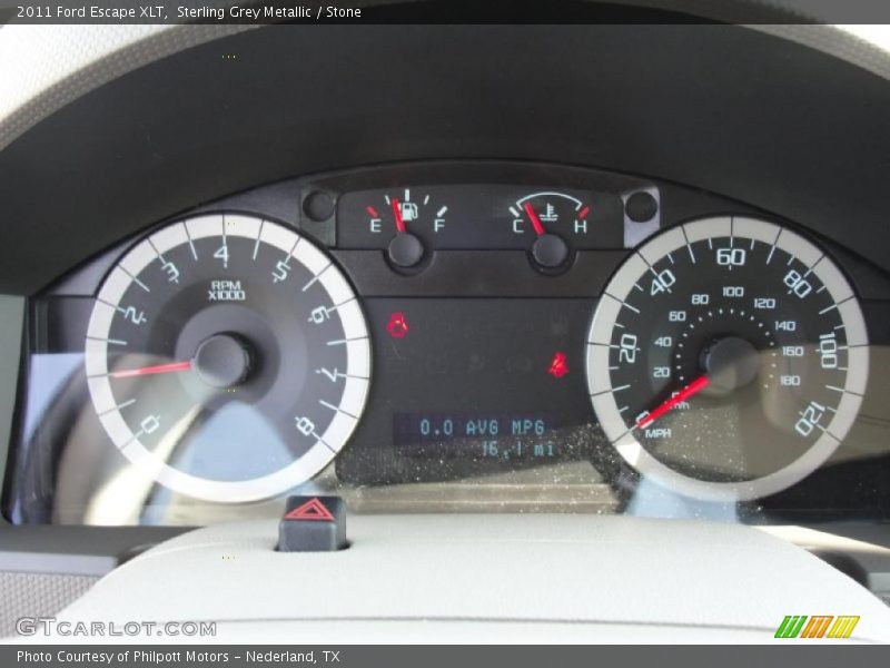 Sterling Grey Metallic / Stone 2011 Ford Escape XLT