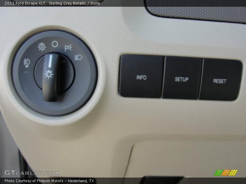 Sterling Grey Metallic / Stone 2011 Ford Escape XLT