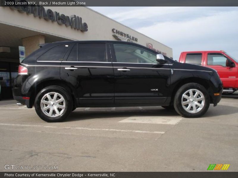 Black / Medium Light Stone 2009 Lincoln MKX