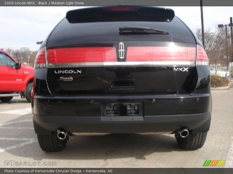 Black / Medium Light Stone 2009 Lincoln MKX