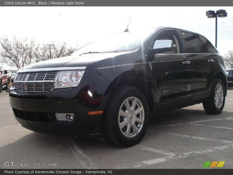 Black / Medium Light Stone 2009 Lincoln MKX